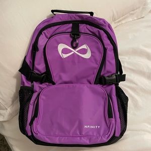 NWT Purple Nfinity Cheer Backpack